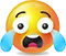 worried face